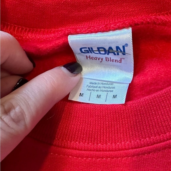 Thing One Halloween Sweatshirt Gildan Brand Size Medium Unisex Like New - Picture 3 of 4